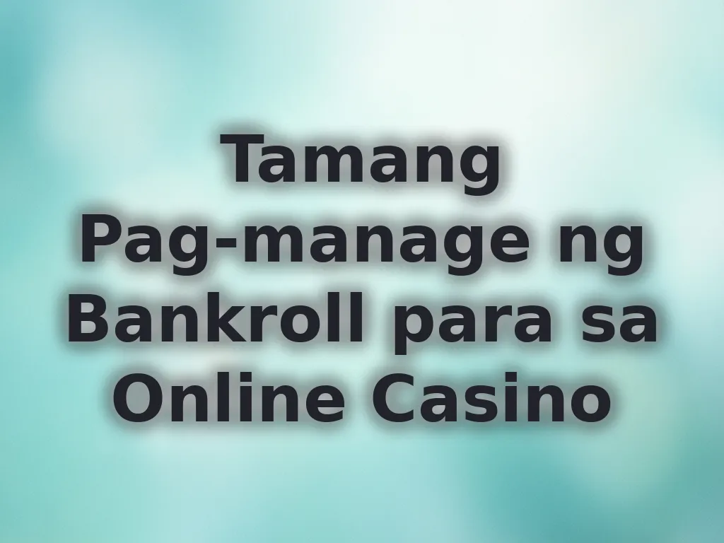 Budget management